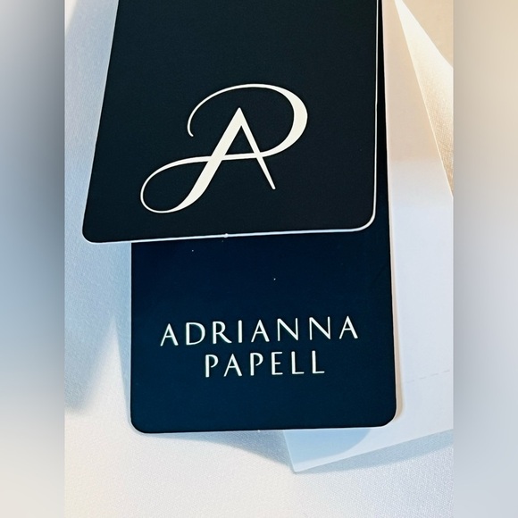 ADRIANNA PAPELL Crepe Slim Pants, Women’s, Ivory Color, Size 18W - Picture 8 of 11